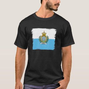 Flagge von San Marino T-Shirt