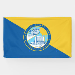 Flagge von Santa Ana (Kalifornien) Banner