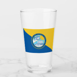 Flagge von Santa Ana (Kalifornien) Glas