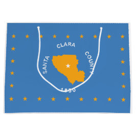 Flagge von Santa Clara (US-Landkreis, Kalifornien) Große Geschenktüte