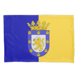 Flagge von Santiago (Chile) Kissenbezug