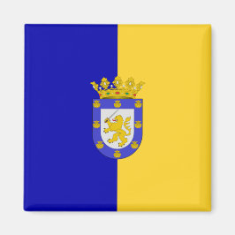 Flagge von Santiago (Chile) Magnet