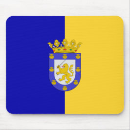 Flagge von Santiago (Chile) Mousepad