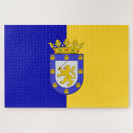 Flagge von Santiago (Chile) Puzzle