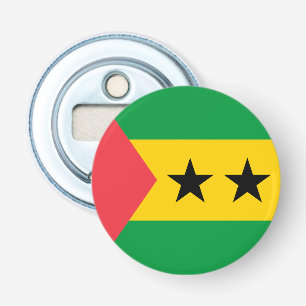 Flagge von São Tomé und Principe Flaschenöffner