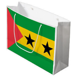 Flagge von São Tomé und Príncipe Große Geschenktüte