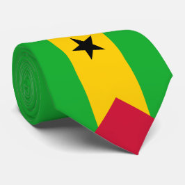 Flagge von São Tomé und Príncipe (São Tomé und Prí Krawatte