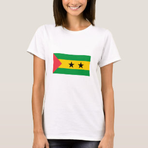 Flagge von São Tomé und Principe T-Shirt