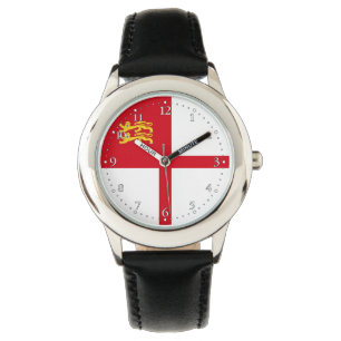 Flagge von Sark Armbanduhr