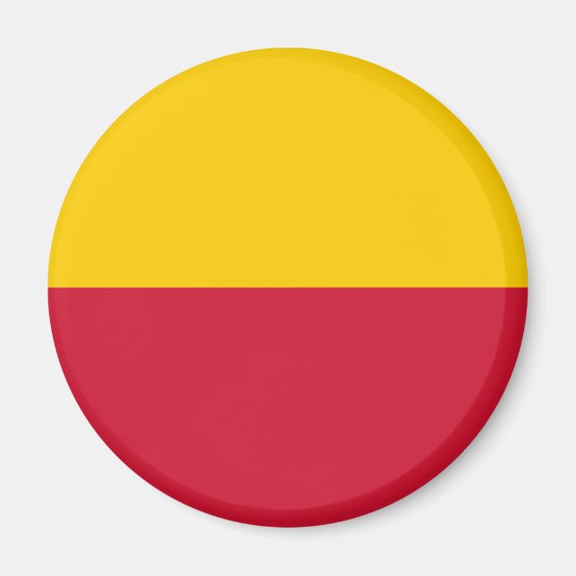 Flagge von Schagen Magnet (Vorne)