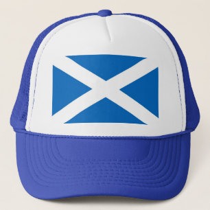 Flagge von Schottland oder von Saltire Truckerkappe
