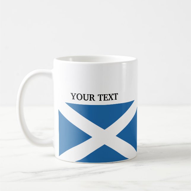 Flagge von Schottland Tasse (Links)