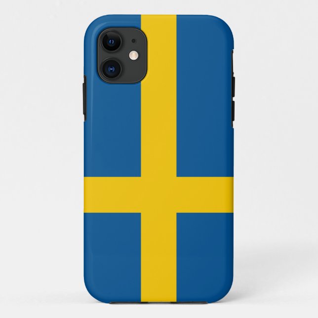 Flagge von Schweden iPhone 5 Fall Case-Mate iPhone Hülle (Rückseite)