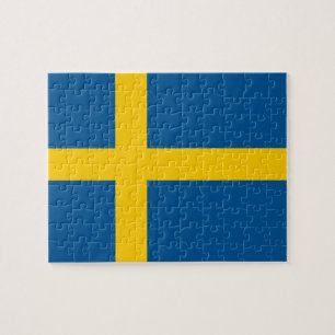 Flagge von Schweden-Puzzlespiel Puzzle
