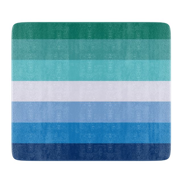 Flagge von Schwulen (LGBT-Symbol) (Gay Pride) (MLM Schneidebrett (Vorderseite)