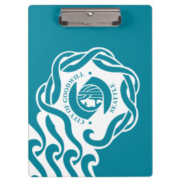 Flagge von Seattle (Washington) Klemmbrett