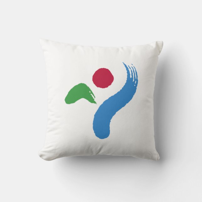 Flagge von Seoul (Südkorea) Kissen (Vorderseite)