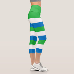 Flagge von Sierra Leone Capri Leggings