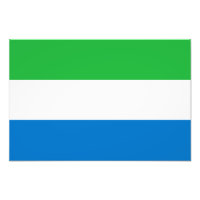 Flagge von Sierra Leone