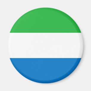 Flagge von Sierra Leone Magnet