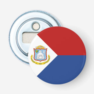 Flagge von Sint Maarten Flaschenöffner
