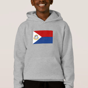 Flagge von Sint Maarten Hoodie