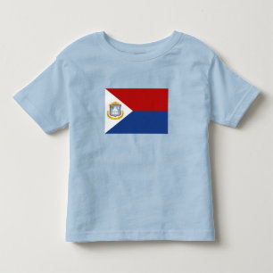 Flagge von Sint Maarten Kleinkind T-shirt