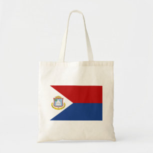 Flagge von Sint Maarten Tragetasche
