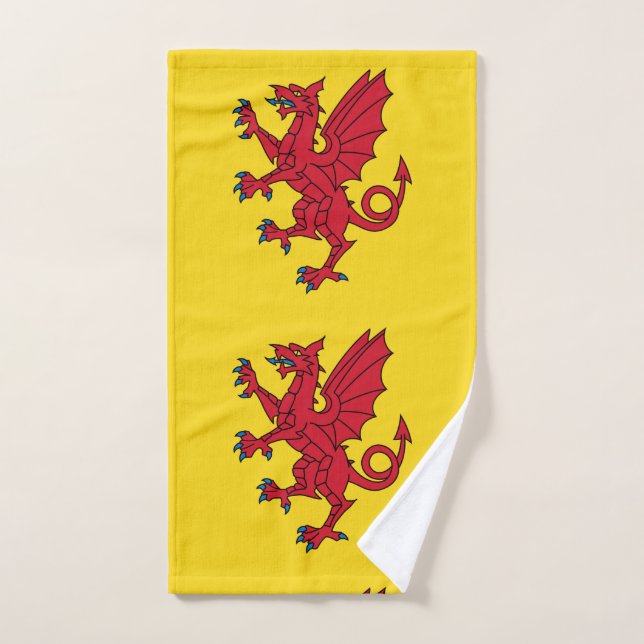Flagge von Somerset Handtuch (Handtuch)