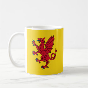 Flagge von Somerset Kaffeetasse