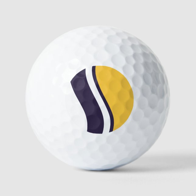 Flagge von South Bend, Indiana Golfball (Vorderseite)