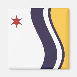 Flagge von South Bend (Indiana) Magnet