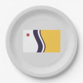 Flagge von South Bend (Indiana) Pappteller