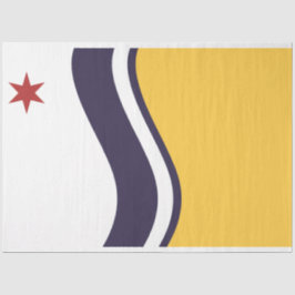 Flagge von South Bend (Indiana) Seidenpapier