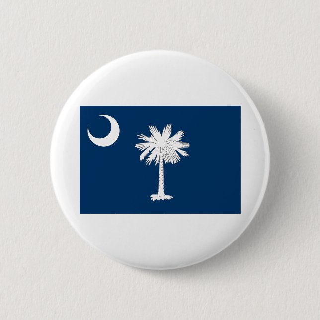 Flagge von South Carolina Button (Vorderseite)