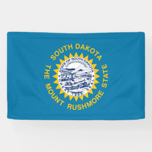 Flagge von South Dakota Banner