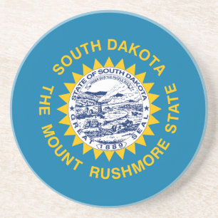 Flagge von South Dakota Getränkeuntersetzer