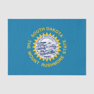 Flagge von South Dakota Seidenpapier