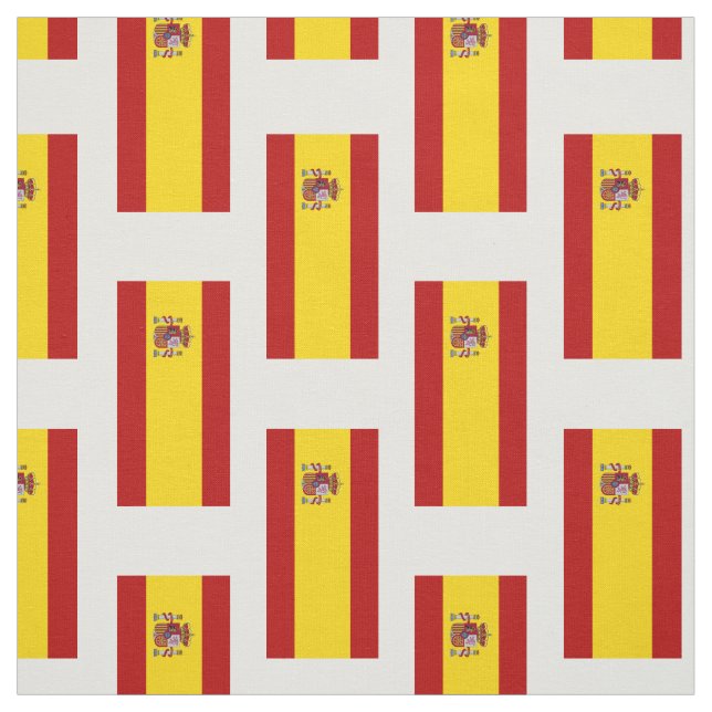 Flagge von Spanien Stoff (Muster)