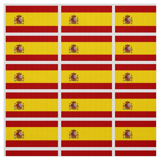 Flagge von Spanien Stoff (Muster)