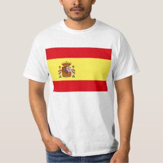 Flagge von Spanien-T-Shirt T-Shirt