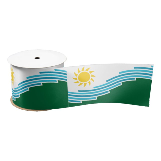 Flagge von Spokane, Washington Satinband (Spule)