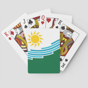 Flagge von Spokane, Washington Spielkarten