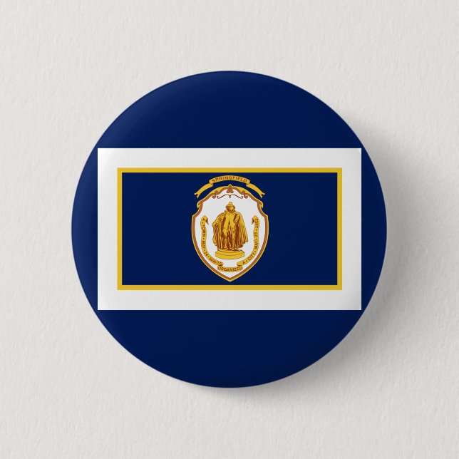 Flagge von Springfield, Massachusetts Button (Vorderseite)
