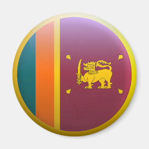 Flagge von Sri Lanka Magnet