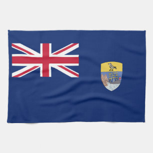 Flagge von St. Helena Geschirrtuch