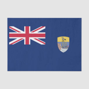 Flagge von St. Helena Seidenpapier