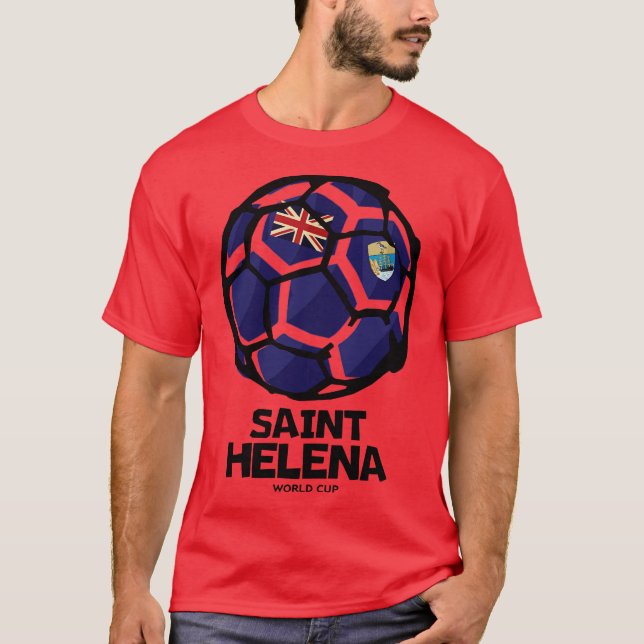 Flagge von St. Helena T-Shirt (Vorderseite)