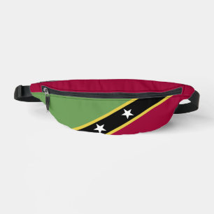 Flagge von St. Kitts und Nevis Bauchtasche