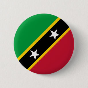 Flagge von St. Kitts und Nevis Button